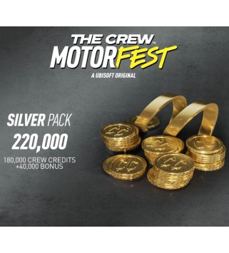 The Crew Motorfest VC Silver Pack - 220,000 Crew Credits DLC XBOX One / Xbox Series X|S Xbox One Key EUROPE